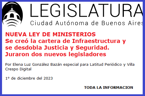 LEY DE MINISTERIOS
